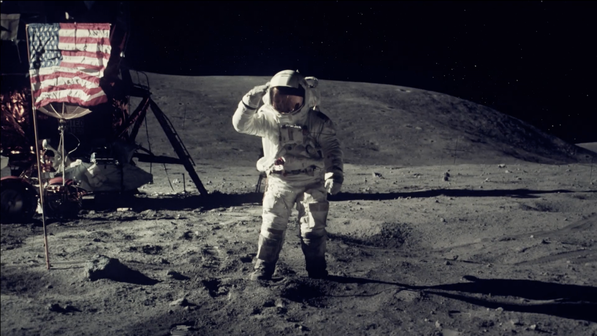 Песня там на луне. Аполлон 11 1969.